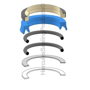 Hydraulic Seal Kit, Rod 85.000 (MIT-94351-00068)