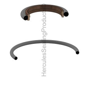 Hydraulic Buffer Ring - ID 100.000 mm x OD 115.500 mm x Height 5.900 mm (MIT-A04601025)
