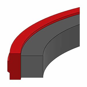 145.00odx124.00idx7.60ht(8.10gvw), MPSU Piston Seal Assemblies (MPSU-145X7.6X5-72D)