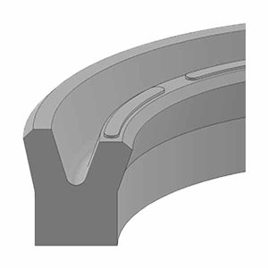 100.00x115.00x10.00, MRUN Hydraulic Rod U-Seals (MRUN-100X115X10-HT-A)