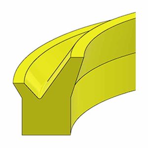 Urethane Snap-In Hydraulic Wiper Ring (MSW-25X33X4.5) – ID 25.000 x OD 33.000 x Height 4.500