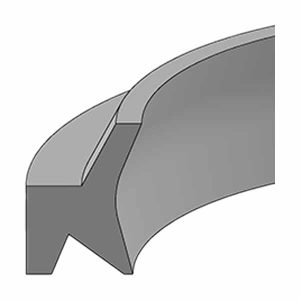 130.00x143.00x7.80, MSWH Hydraulic Wiper Rings (MSWH-130X143X7.8)