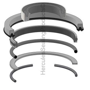 Hydraulic Seal Kit, Rod 0.750 x Bore 1.500, Models C232, C238, L218, L220, L223, L225, L230 (NH-86518284)