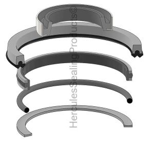 Hydraulic Seal Kit, Rod 0.750 x Bore 1.500, Models C175, C185, C190, L160, L175 (NH-86627859)