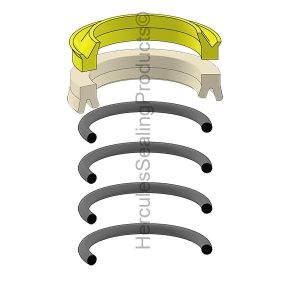 Hydraulic Seal Kit, Rod 45.000 (NN-58499-L1402)