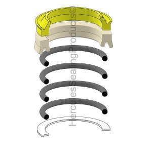 Hydraulic Seal Kit, Rod 35.000 (NN-58699-L1126)