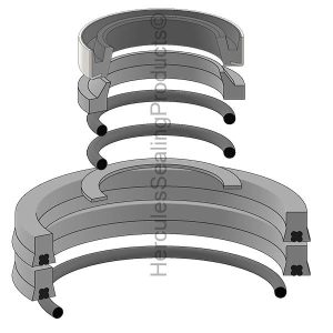 1.500 X 3.500 Hydraulic Seal Kit (PH-1045Z1925)