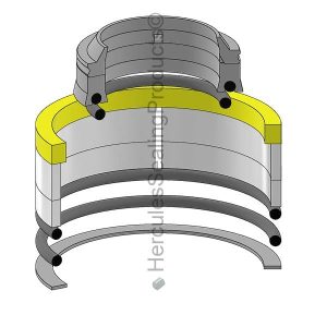 4 X 6 Hydraulic Seal Kit (PH-1100P366F1)