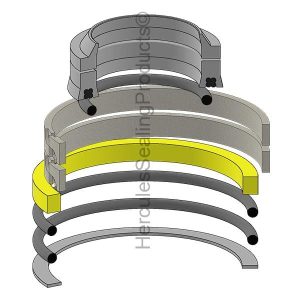 Hydraulic Seal Kit, Rod 1.500 x Bore 3.500 (RE-7040H012)