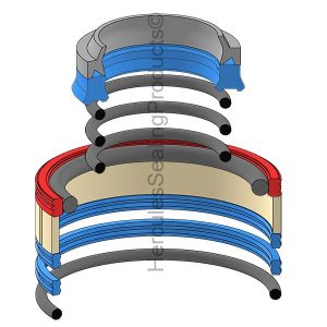 Rexroth Hydraulic Cylinder Seal Kit – 18 mm Rod × 40 mm Bore – RRTH-R961008004