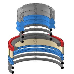 Rexroth Hydraulic Cylinder Seal Kit – 18 mm Rod × 40 mm Bore – RRTH-R961008082