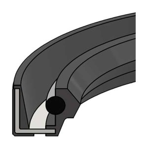1.313x1.813x0.165, Hydraulic Oil Seals (OS-1.31X1.81X0.16SC-HP)