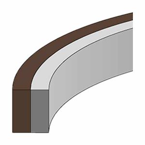 Split Flange Seal (SFS-8) – ID 0.750in x OD 1.000in x H 0.125in