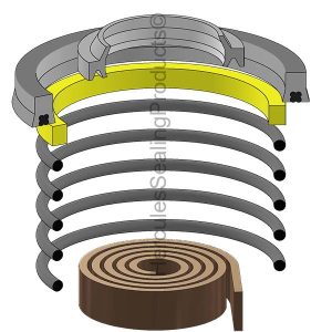 HH Series, Hydraulic Seal Kit, Rod 1.000" x Bore 1.500" (SHF-761-21-0150-0100)