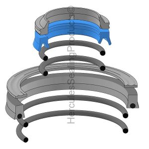 0.875x2.000, Hydraulic Seal Kit (SKY-113443)