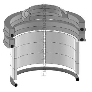 2.500X3.375, Hydraulic Seal Kit (SKY-113873)