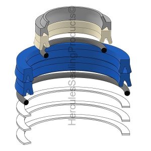 Hydraulic Seal Kit, Rod 40.000 x Bore 60.000, Models TB036 (TAK-19000-37799)