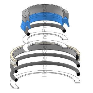 Hydraulic Seal Kit, Rod 35.000 x Bore 60.000, Models TB025 (TAK-19000-44099)