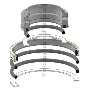 Hydraulic Seal Kit, Rod 45.000 x Bore 85.000, Models TB025 (TAK-19000-44299)