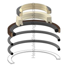 Hydraulic Seal Kit, Rod 30.000 x Bore 55.000, Models TB014, TB015, TB016 (TAK-19000-51999)