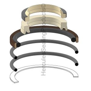 Hydraulic Seal Kit, Rod 30.000 x Bore 55.000 (TAK-19000-58099)
