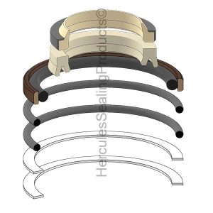 Hydraulic Seal Kit, Rod 30.000 x Bore 50.000, Models TB015 (TAK-19000-61599)