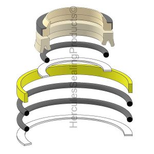 Hydraulic Seal Kit, Rod 40.000 x Bore 65.000, Models TB035 (TAK-19000-62099)