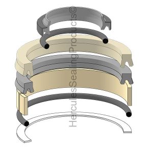 TCM Hydraulic Cylinder Seal Kit – 50 mm Rod × 60 mm Bore – TCM-214T8-49801