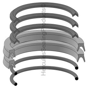 Telescopic Hydraulic Seal Kit, Rod 1.375" x Bore 4.000" (TJ-6332U-028)