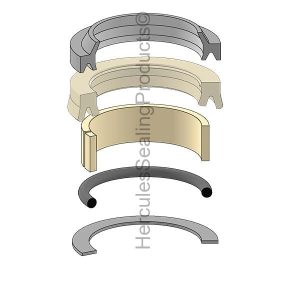 NZ Series, Hydraulic Rod Seal Kit, Rod 1.375" (VI-6533N-NZH)