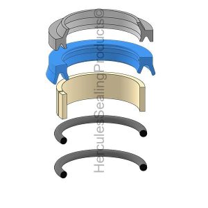 TZ Series, Hydraulic Rod Seal Kit, Rod 1.000" (VI-6533N-TZDE)