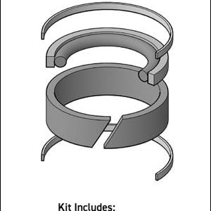 NZ Series, PTFE Low Friction Hydraulic Piston - 3.250" Bore (VI-6633L-NZG)