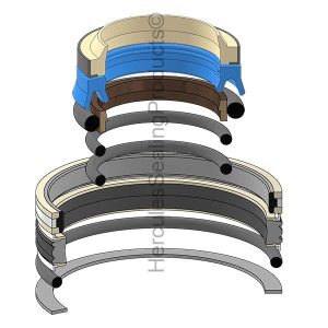 Hydraulic Seal Kit, Rod 90.000 x Bore 160.000, Models A40 (VME-11700176)