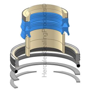Hydraulic Seal Kit, Rod 80.000 x Bore 140.000, Models A30, A30C (VME-11990170-0)
