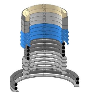 Hydraulic Seal Kit, Models 5350B, A25 (VME-6213407)