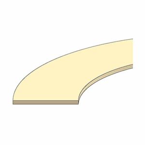 Fiber Gasket (VMG-334) – ID 2.625in x OD 3.000in x H 0.031in