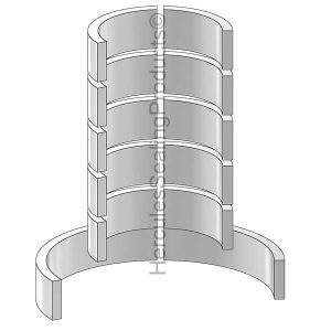 Telescopic Cylinder Kit (WD-TNB49)