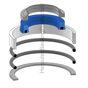 1-5/16 X 2.250, Hydraulic Seal Kit (YA-505136008)