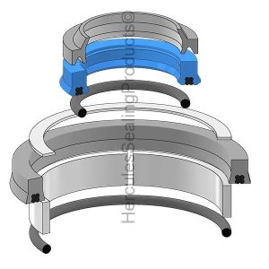 1.375 X 2, Hydraulic Seal Kit (YA-505136035)