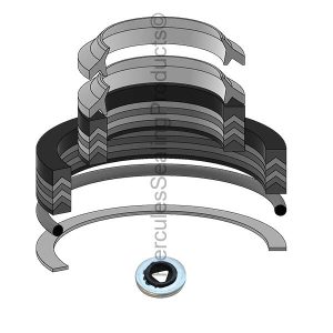 2.500, 3, Hydraulic Seal Kit (YA-505143000)