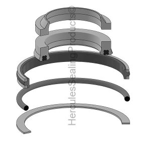 1.125 X 2.500, Hydraulic Seal Kit (YA-516149006)