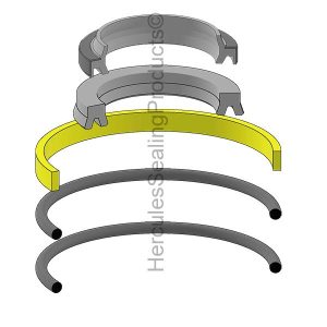 25 X 60 mm, Hydraulic Seal Kit (YA-900847850)