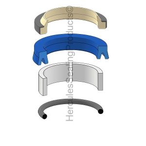 32 mm, Hydraulic Rod Kit, Hydraulic Seal Kit (YA-901115850)