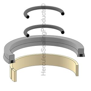 Hydraulic Seal Kit, Bore 90.000 (YAN-172425-72600)