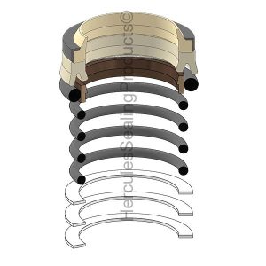Hydraulic Seal Kit, Rod 110.000, Models MD-450BLC (YUT-2438U1028R100)