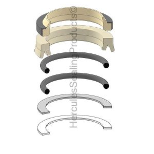 Hydraulic Seal Kit, Rod 95.000, Models MD-300LC (YUT-2438U776R100)