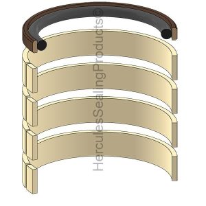 Hydraulic Seal Kit, Bore 105.000, Models MD-140BLC (YUT-2438U971R200)