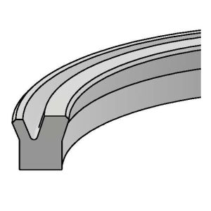 100.00x110.00x4.25, Hydraulic Z8 Piston U-Seals (Z8-100X110X4.25U)