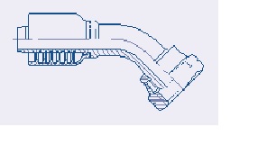 Balflex BW23 Series Female BSP Swivel 45° Elbow