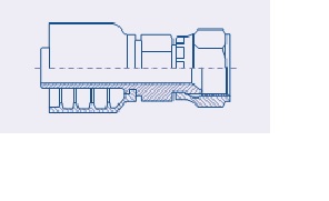 Balflex BW23 Series Komatsu 30° Seat Female Swivel
